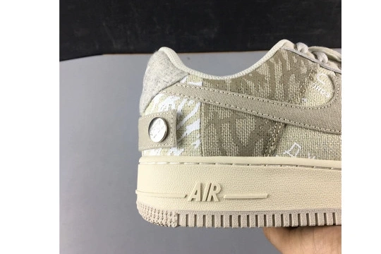 CN2405-902 Scott  FORCE 1 NIKE AIR  White Travis x Grey 0204